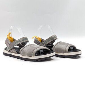 Cougar Women Leona Grey Suede Padded Comfortable Summer Sandals Size 11